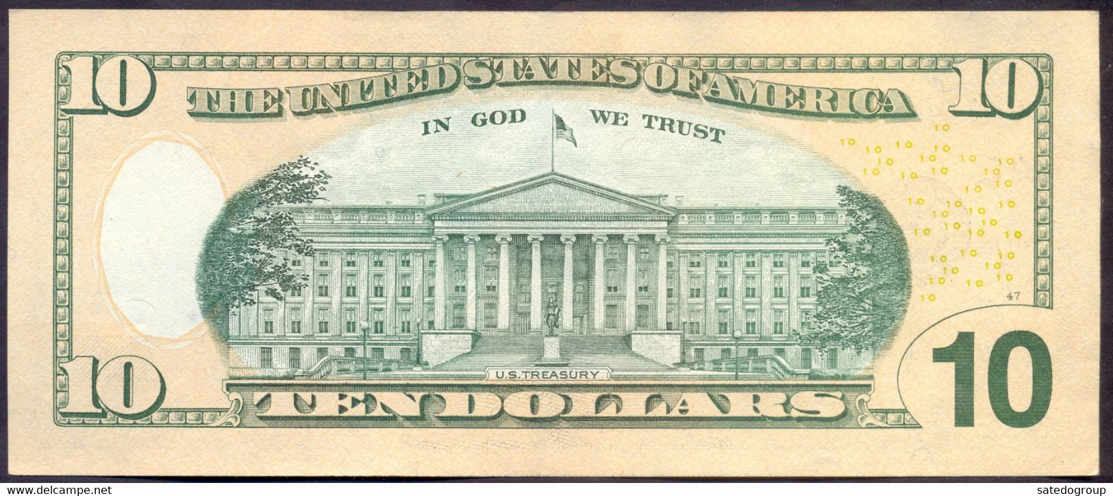 USA 10 Dollars 2004A L  - AUNC STAR Note # P- 520 < L12 - San Francisco CA > Rare - Federal Reserve (1928-...)
