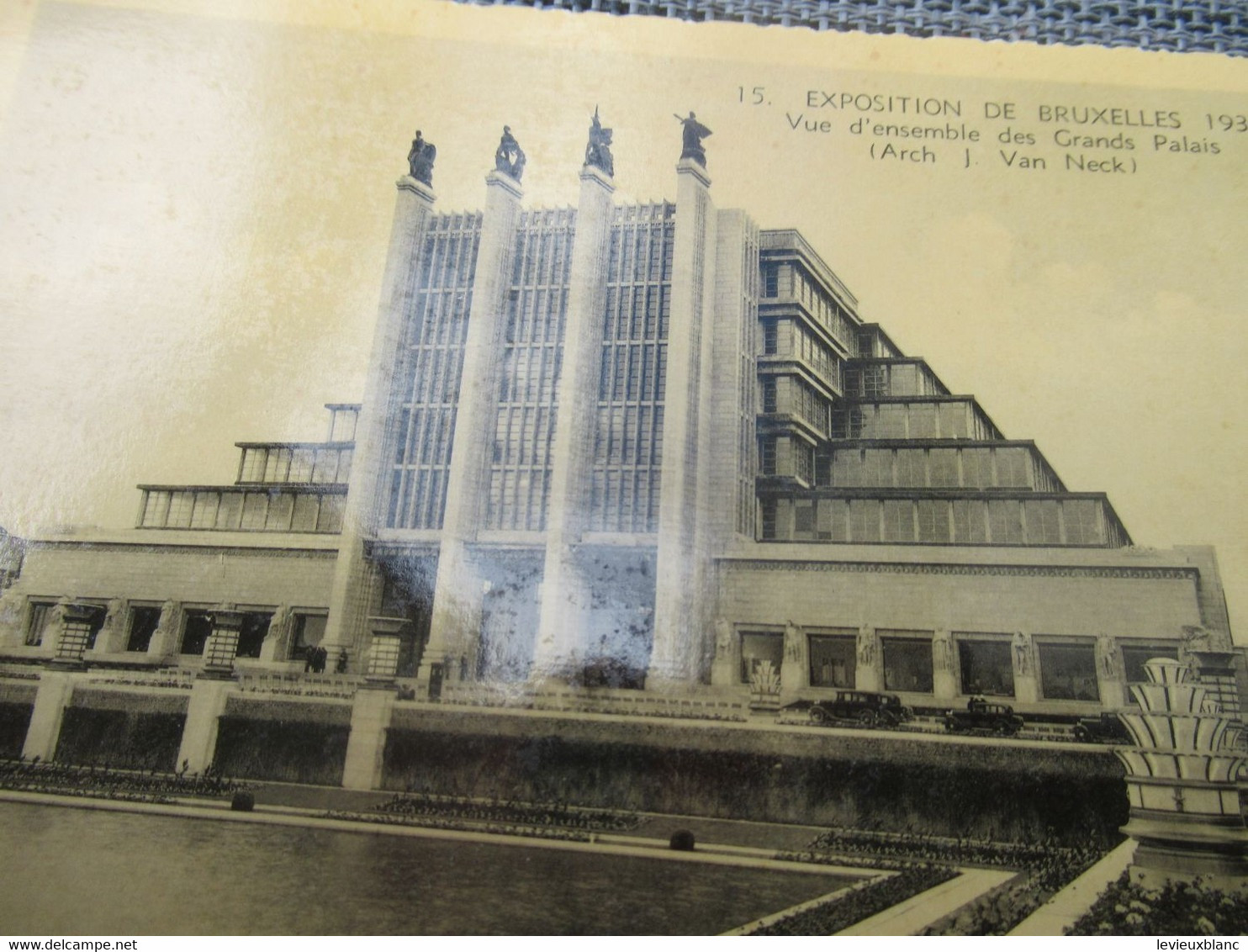 L'Exposition De BRUXELLES 1935/Avec Ses 10 Plus Jolies Vues/ Photographies Réelles/ Dherv/ 1935         CPDIV371 - Expositions Universelles