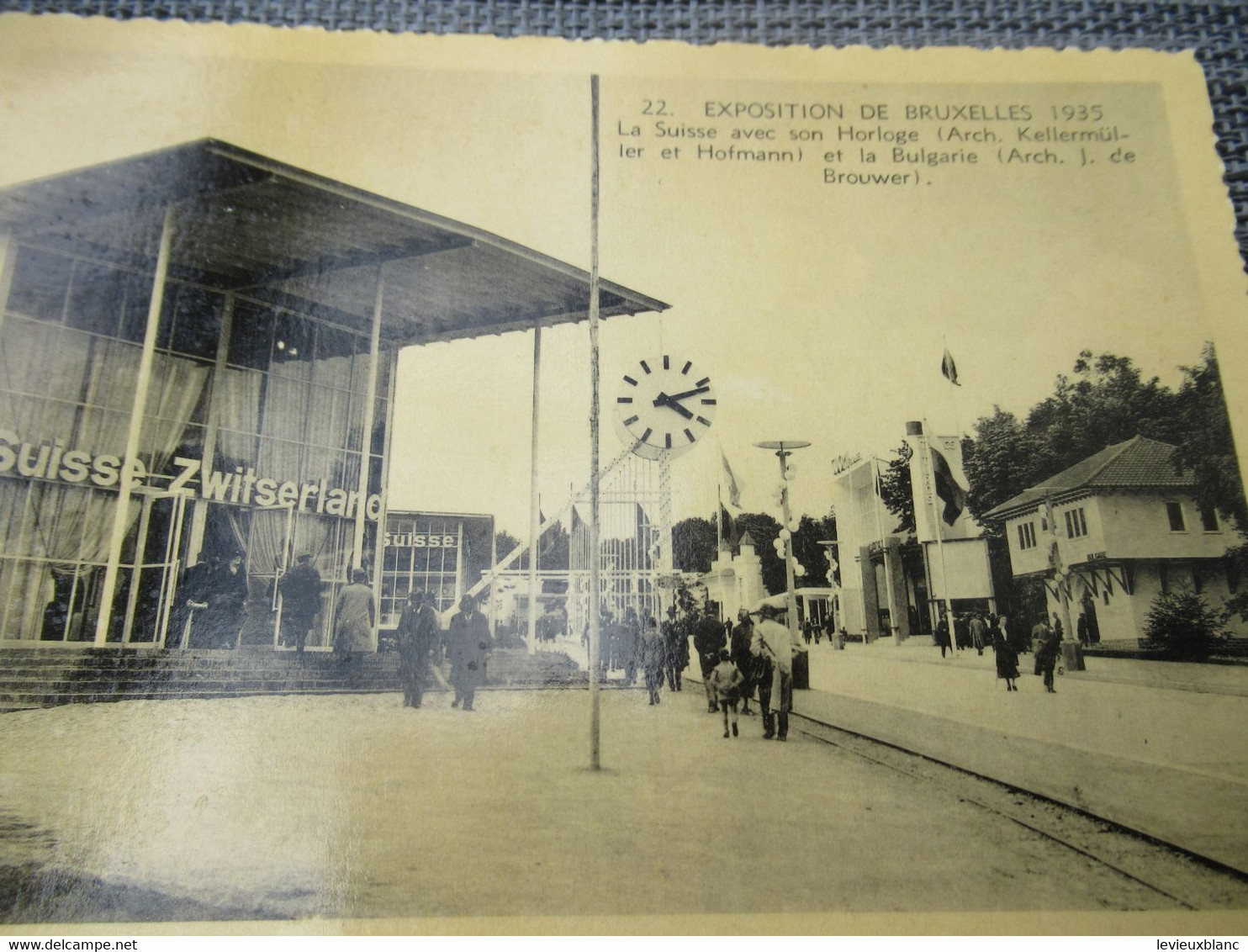 L'Exposition de BRUXELLES 1935/Avec ses 10 plus jolies vues/ Photographies réelles/ Dherv/ 1935         CPDIV371