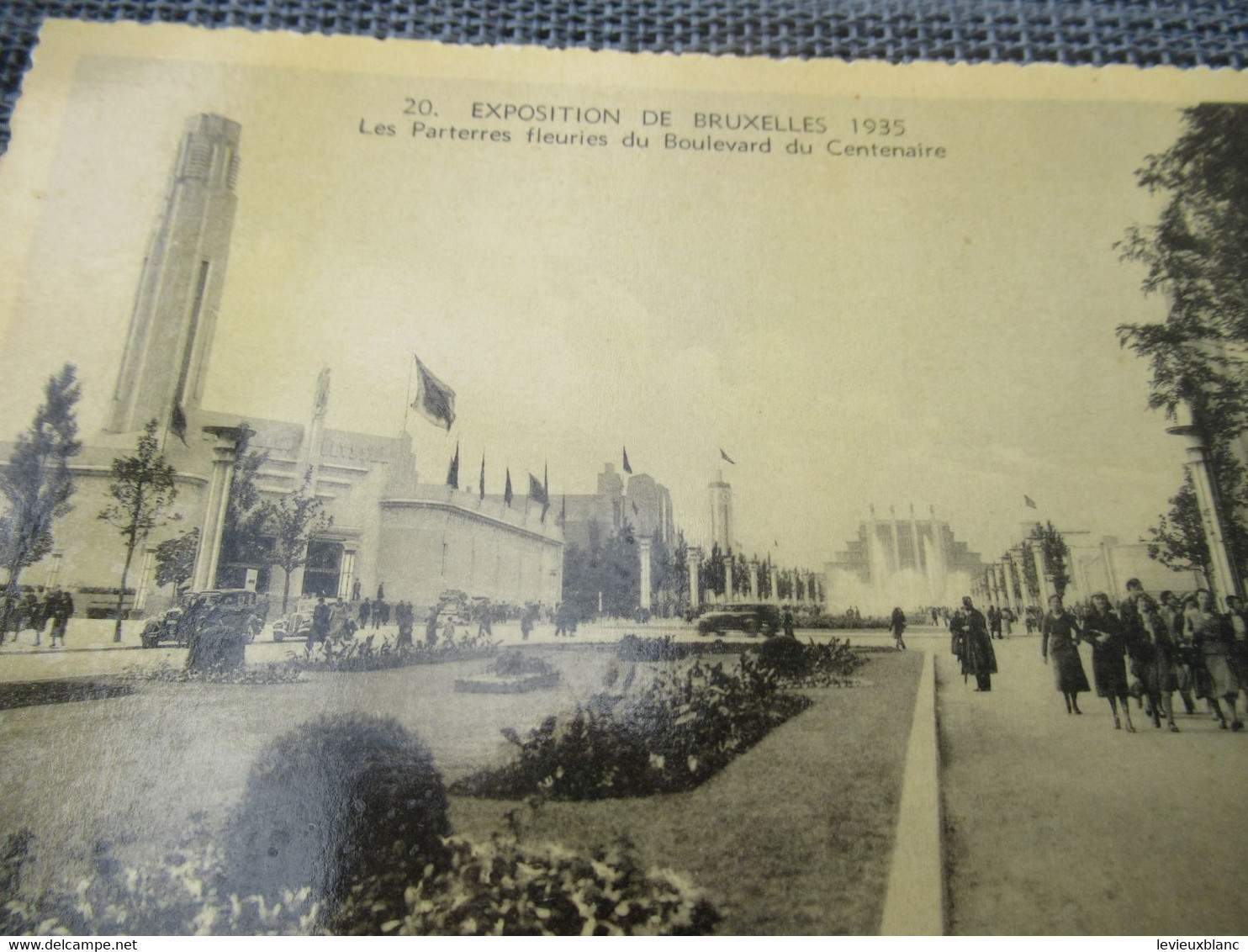 L'Exposition de BRUXELLES 1935/Avec ses 10 plus jolies vues/ Photographies réelles/ Dherv/ 1935         CPDIV371