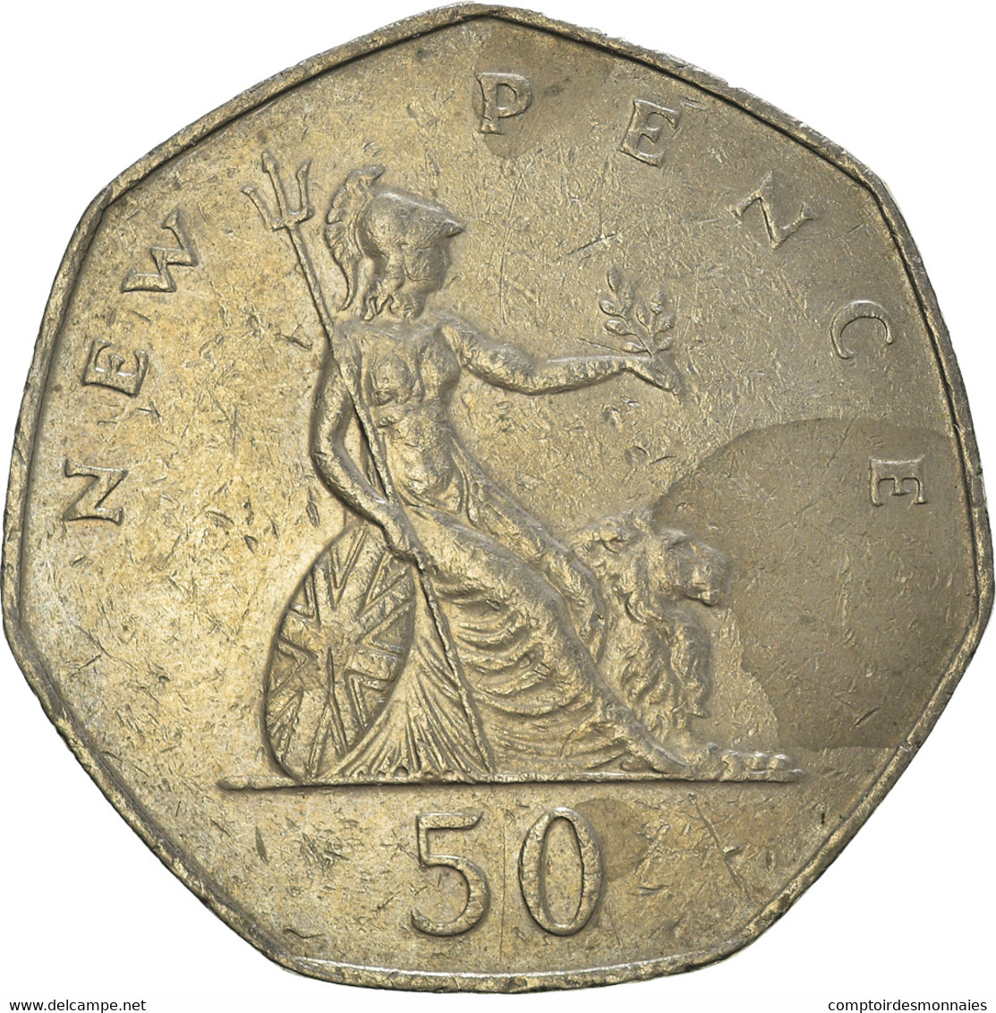 Monnaie, Grande-Bretagne, 50 New Pence, 1978 - Sonstige & Ohne Zuordnung