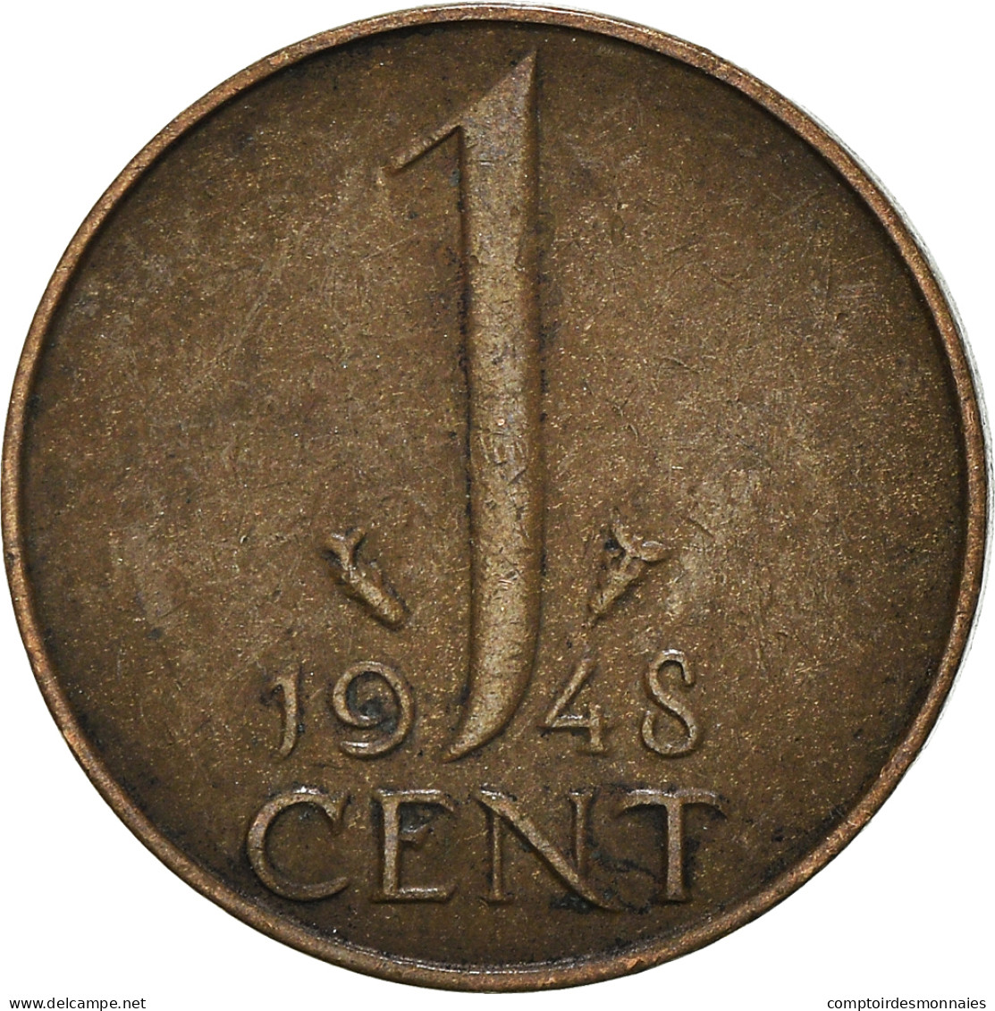 Monnaie, Pays-Bas, Cent, 1948 - 5 Cent