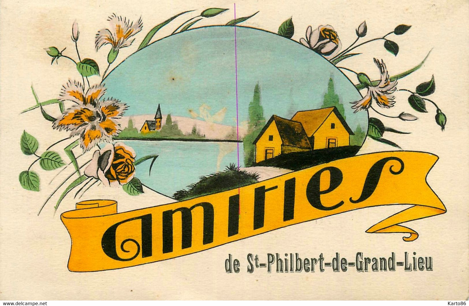 St Philbert De Grand Lieu * Souvenir Du Village , Amitiés ! - Saint-Philbert-de-Grand-Lieu