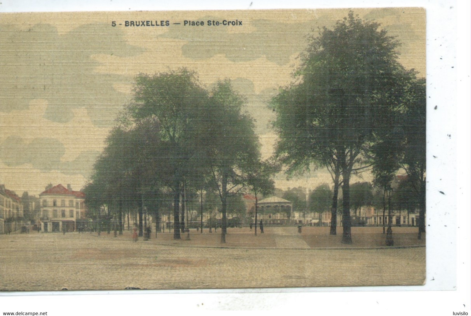 Bruxelles - Ixelles - Place Ste Croix - Elsene - Ixelles