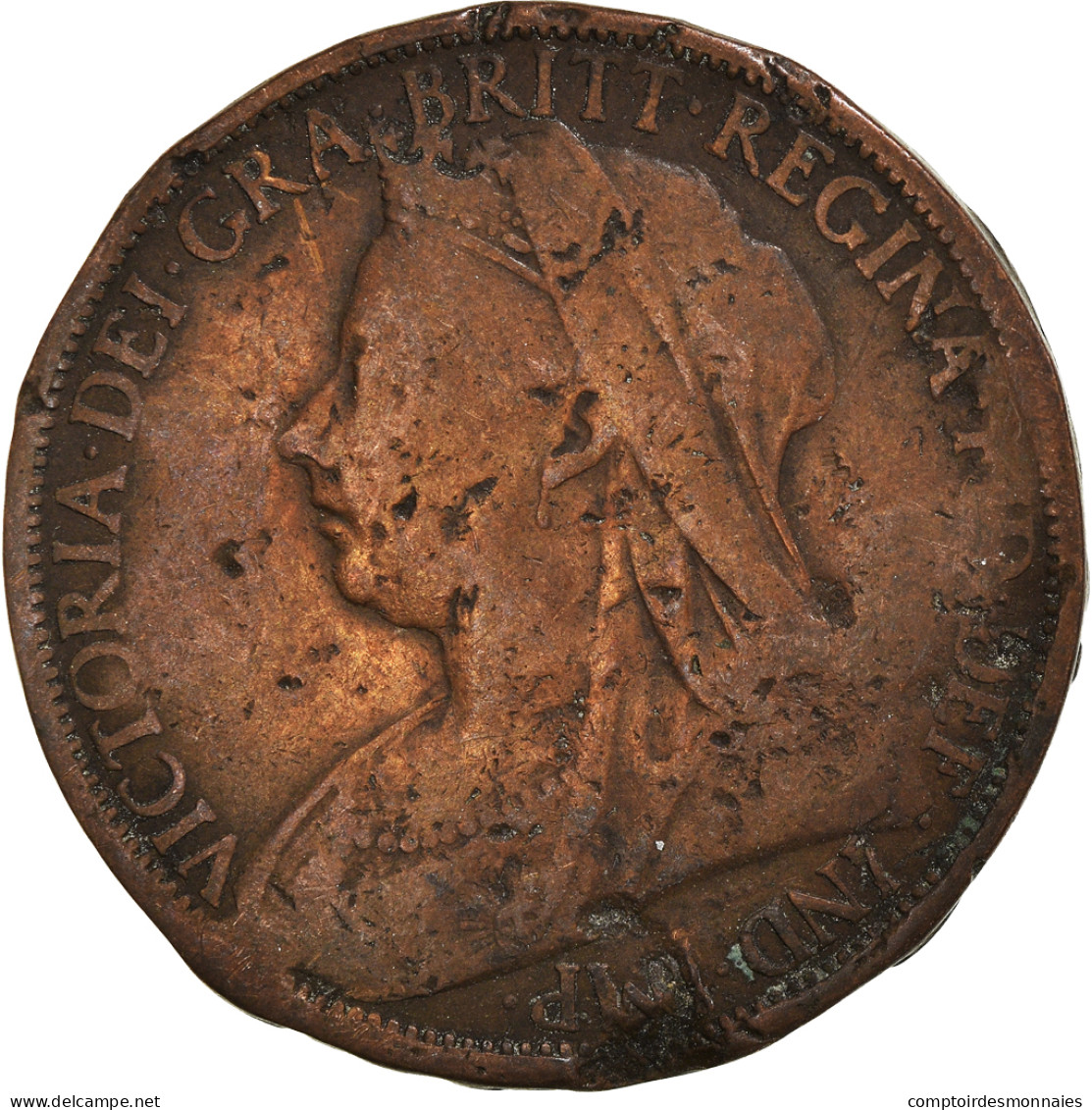 Monnaie, Grande-Bretagne, 1899 - D. 1 Penny