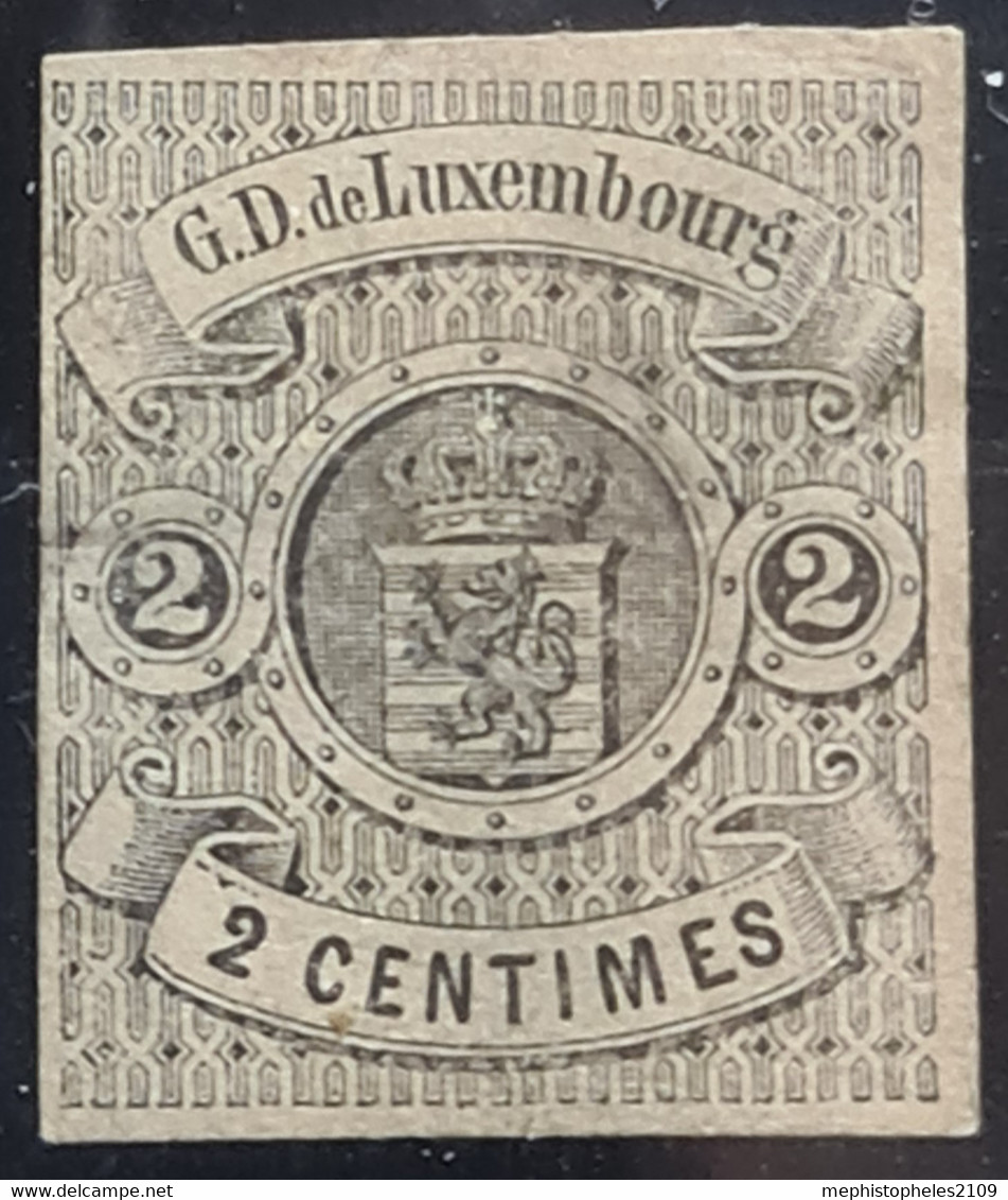 LUXEMBOURG 1860 - MLH - Sc# 5 - 1859-1880 Stemmi