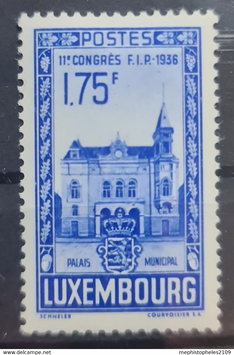 LUXEMBOURG 1936 - MNH - Sc# 205 - 1926-39 Charlotte Rechtsprofil