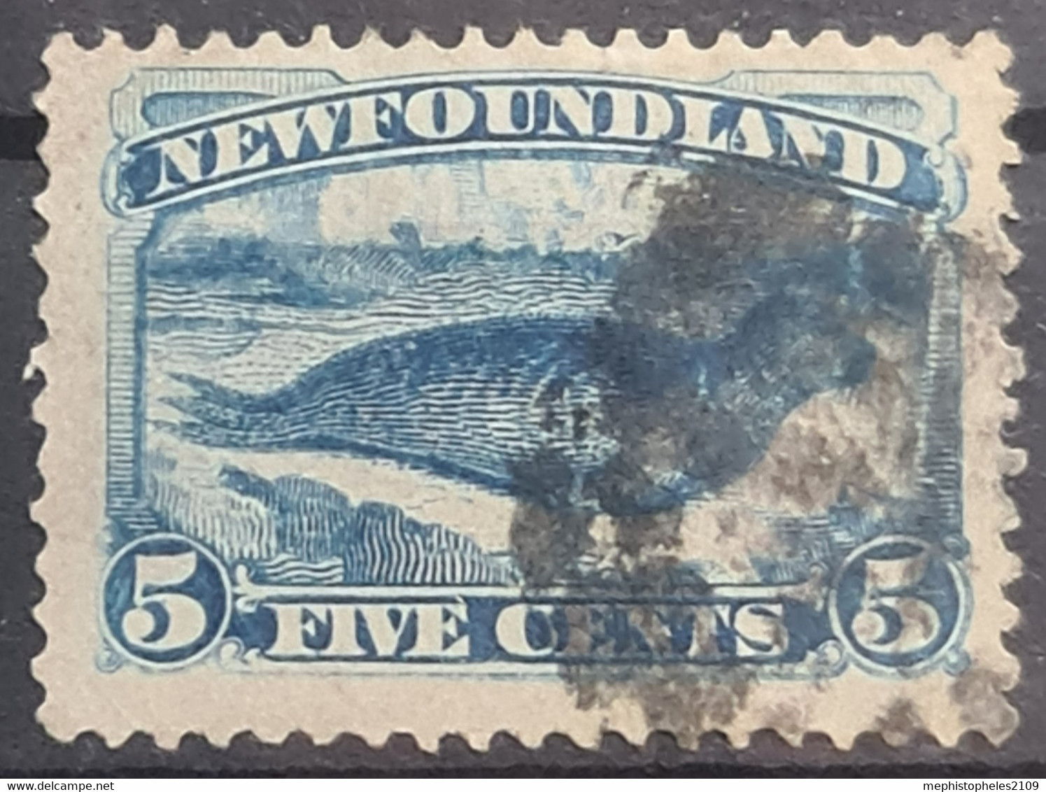 NEWFOUNDLAND 1887 - Canceled - Sc# 54 - 1865-1902