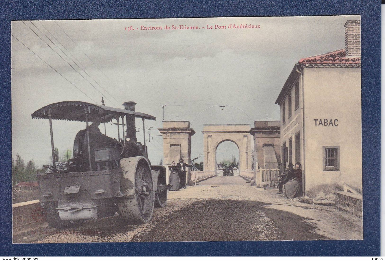 CPA [42] Loire > Andrézieux-Bouthéon Rouleau Métier Non Circulé - Andrézieux-Bouthéon