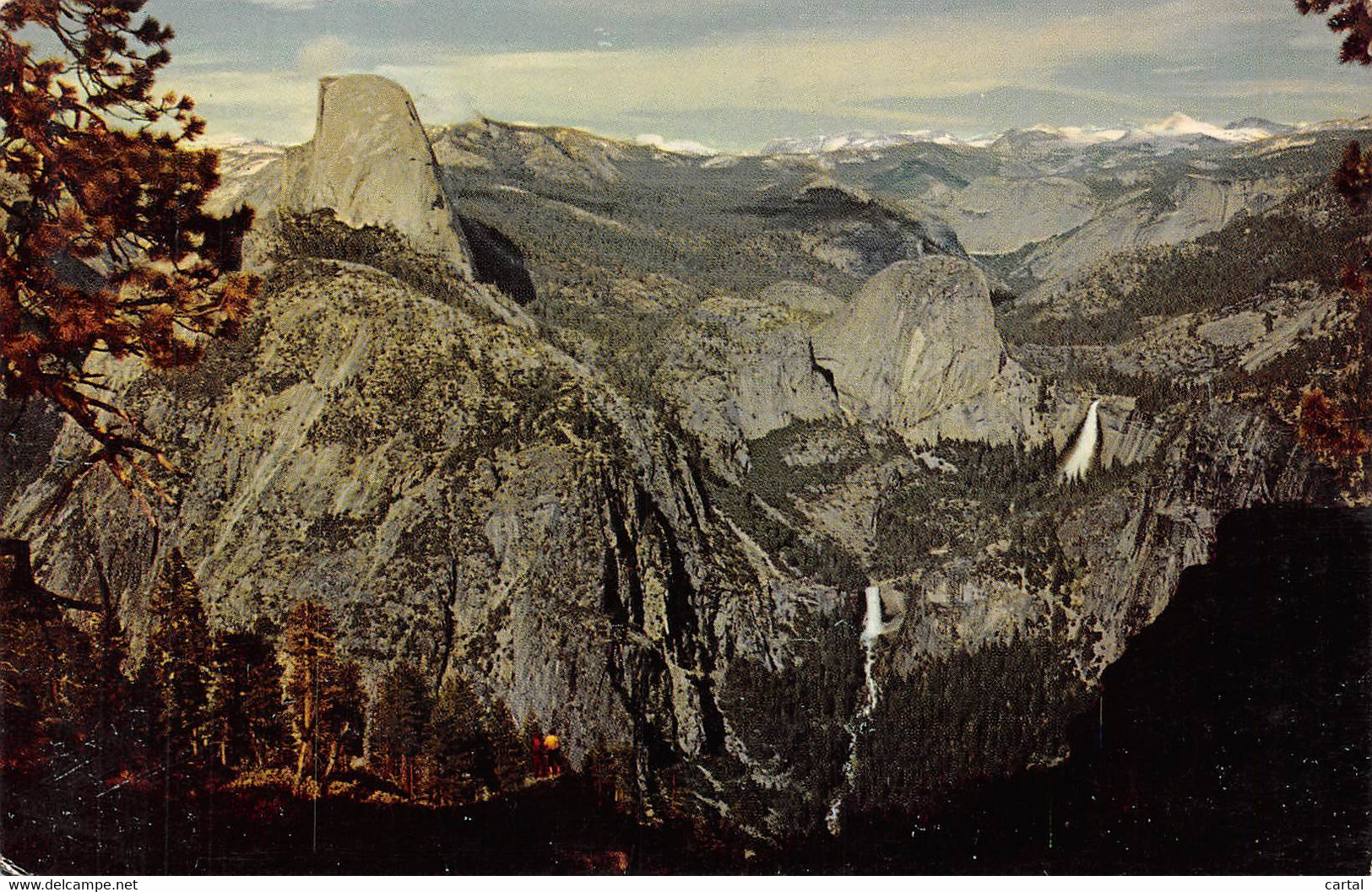 YOSEMITE NATIONAL PARK - The High Sierra From Glacier Point - Yosemite