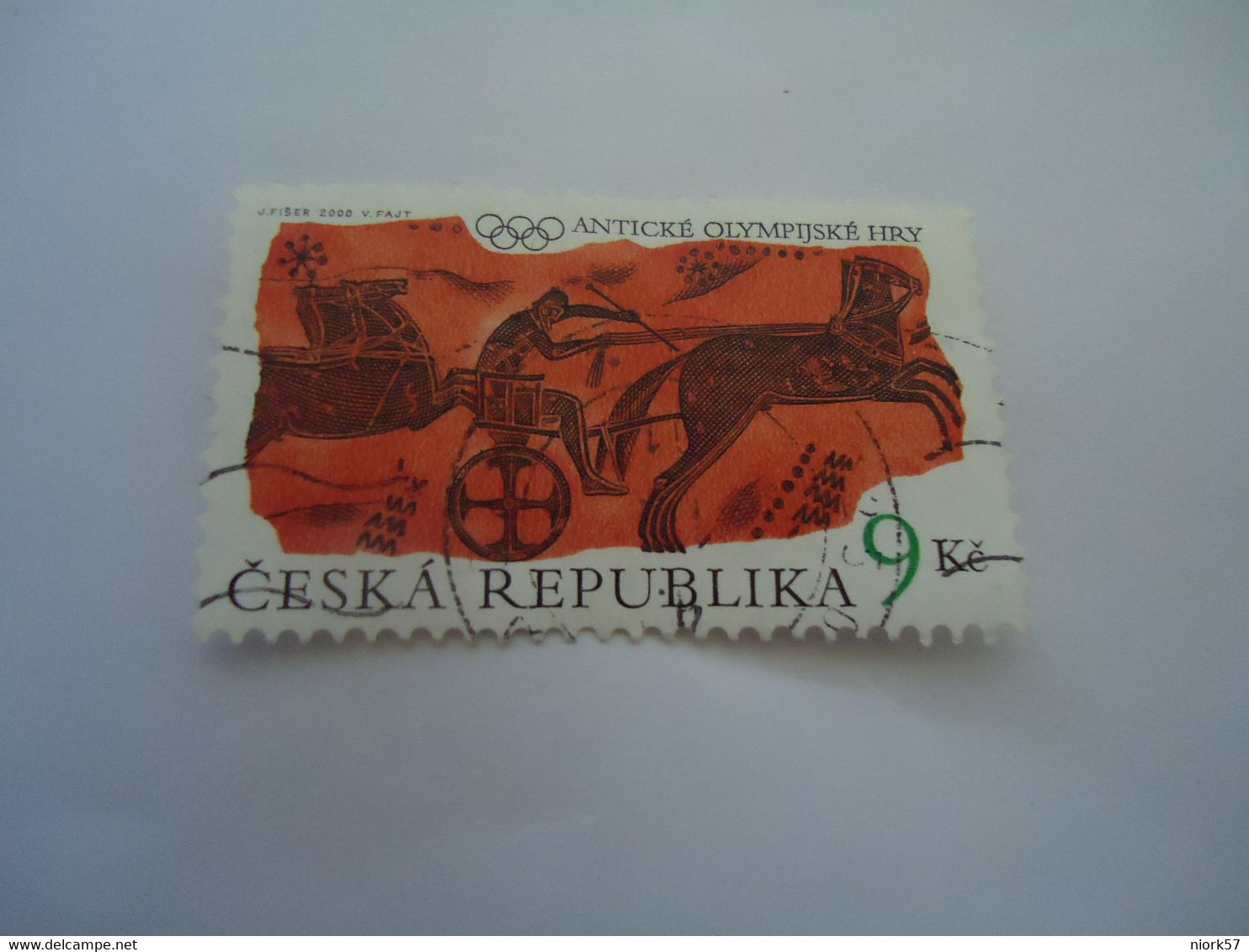 CZECH  REPUBLIC    USED   STAMPS OLYMPIC GAMES ATHENS  2004 - Estate 2004: Atene - Paralympic