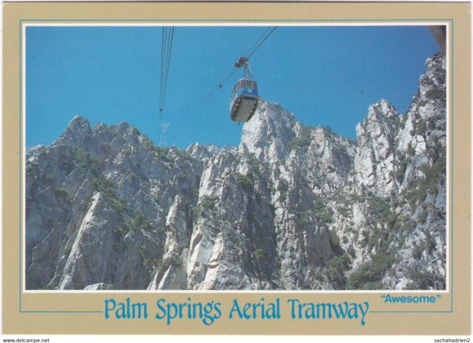 Gf. PALM SPRINGS. Aerial Tramway. 75 - Palm Springs