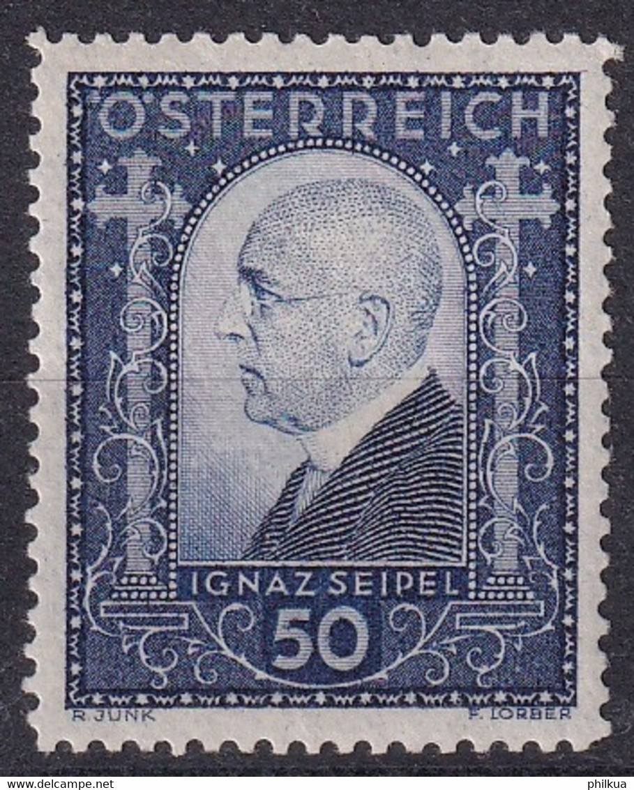 MiNr. 544 Österreich 1932, 12. Okt. Tod Von Ignaz Seipel - Postfrisch/**/MNH - Ungebraucht