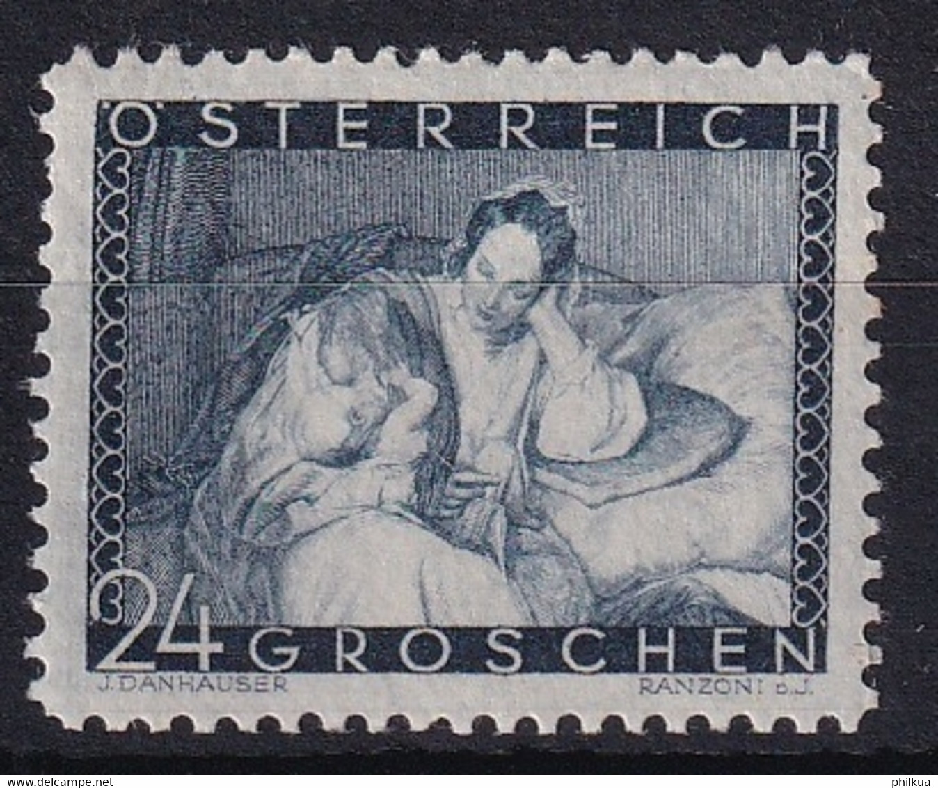 MiNr. 597 Österreich 1935, 1. Mai. Muttertag - Postfrisch/**/MNH - Ungebraucht