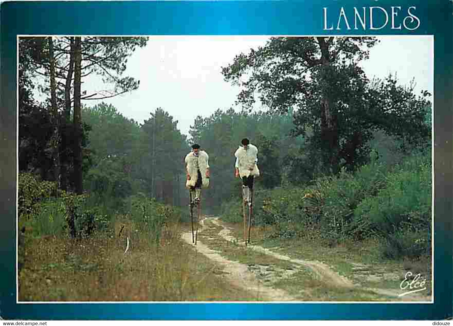 40 - Landes - Folklore - Groupe Folklorique Lous Moutones - Gascouns Ondres - Echassiers Landais - CPM - Voir Scans Rect - Altri & Non Classificati