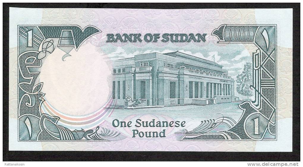 SUDAN P32 1  POUND 1985  #C/253    UNC. - Soudan