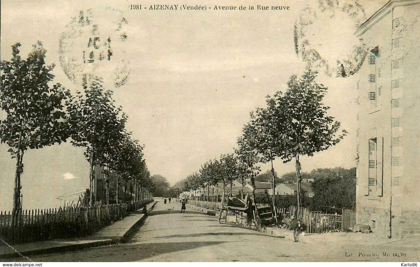 Aizenay * Avenue De La Rue Neuve * Villageois - Aizenay