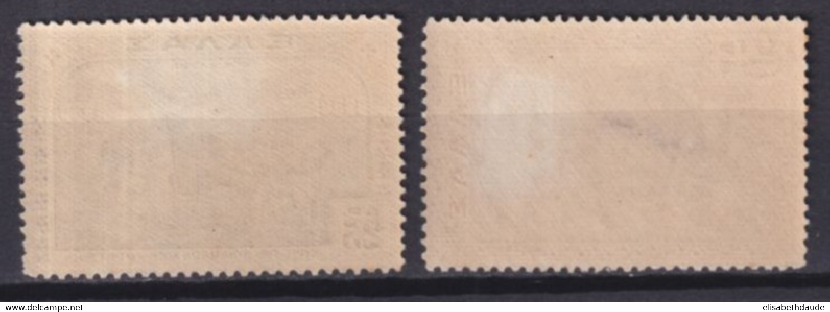 GRECE - 1930 - YVERT N°367/368 * MLH - COTE = 71.5 EUR - Nuovi