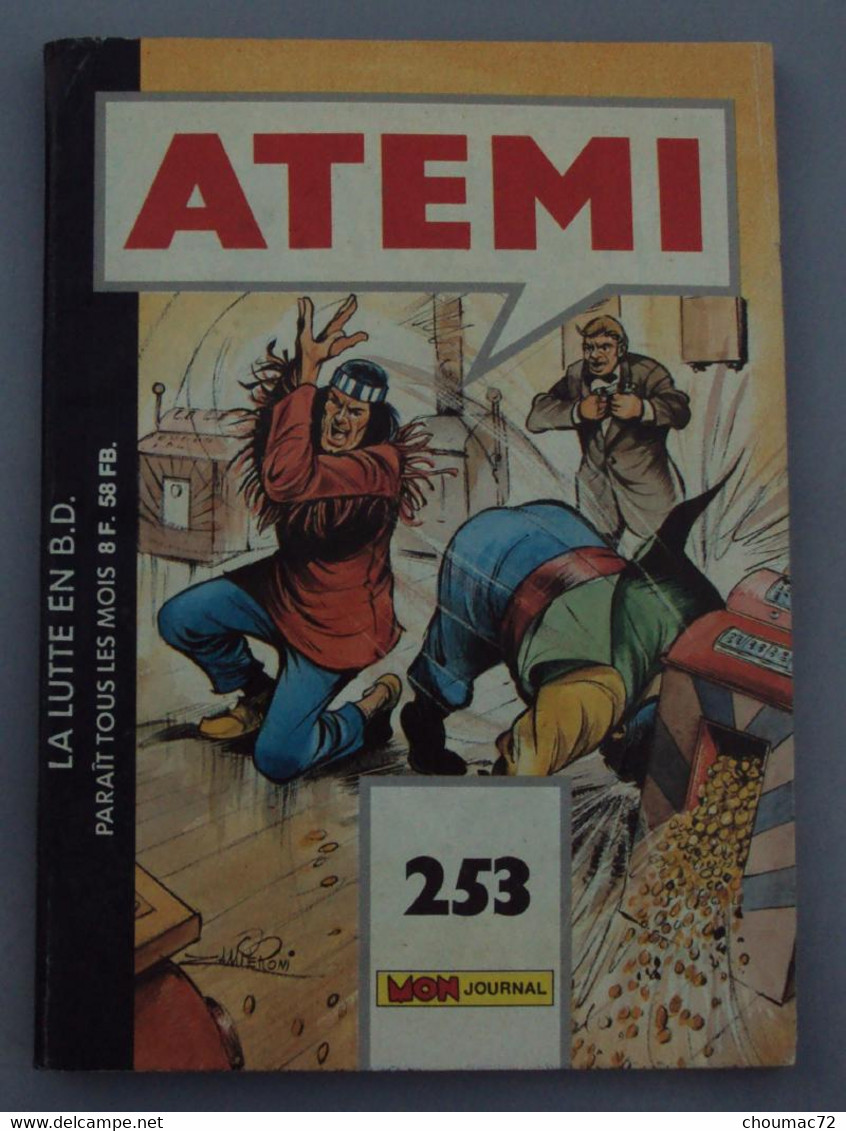 BD Atemi 253 Année 1988, Mon Journal - Atemi