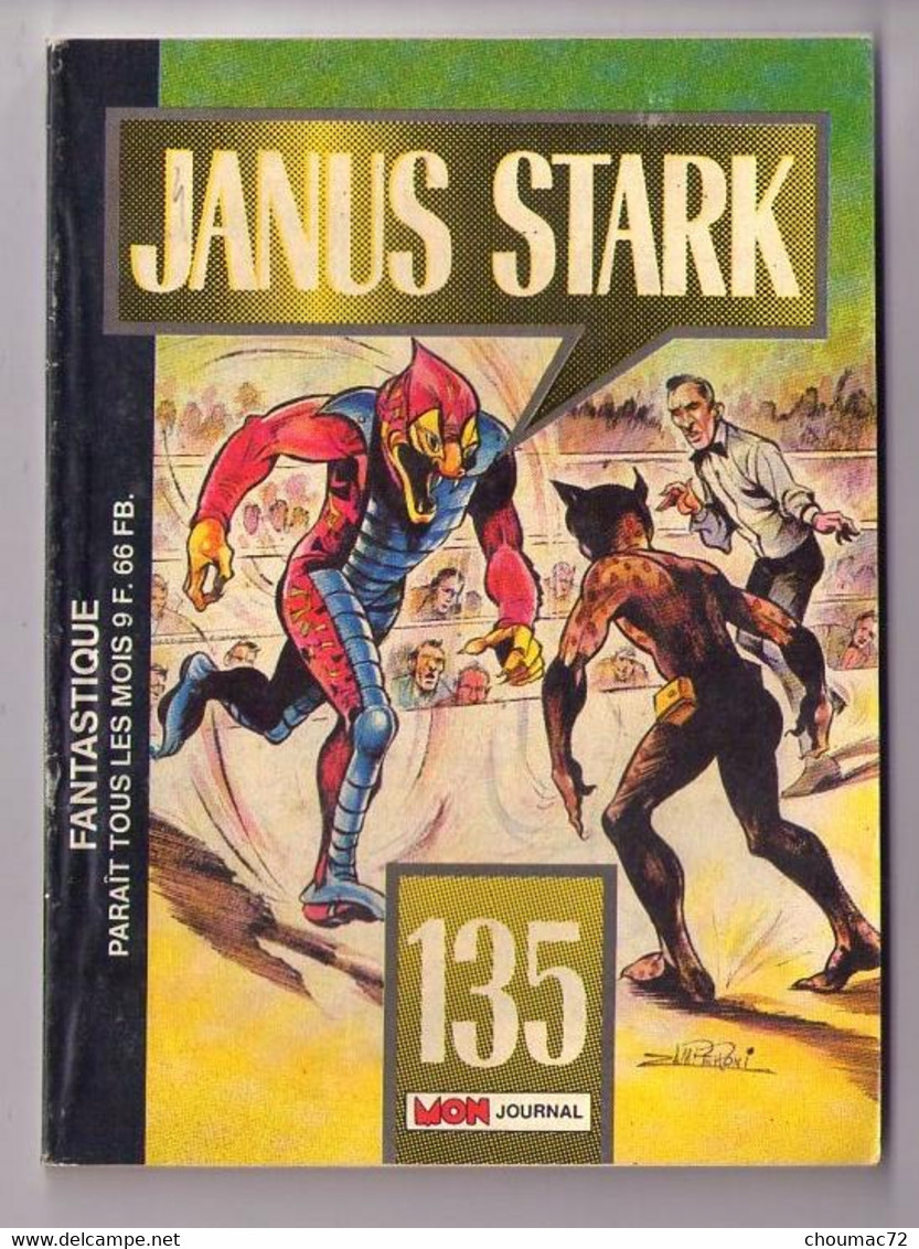 BD Janus Stark N° 135 Année 1990, Mon Journal - Janus Stark