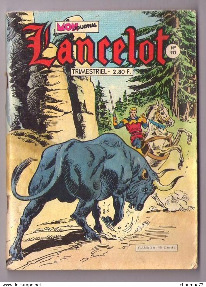 BD Lancelot N° 117 Année 1978, Mon Journal, état - Lancelot
