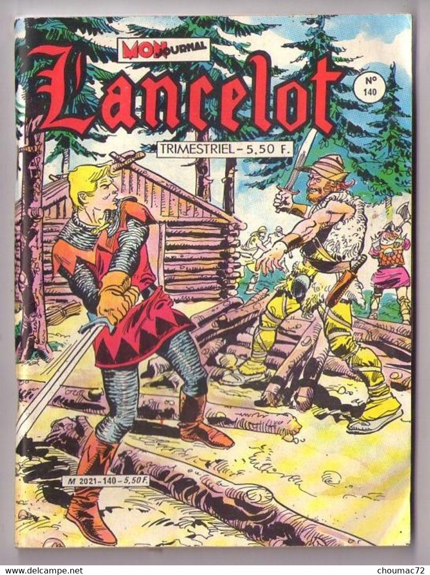 BD Lancelot N° 140 Année 1984, Mon Journal - Lancelot