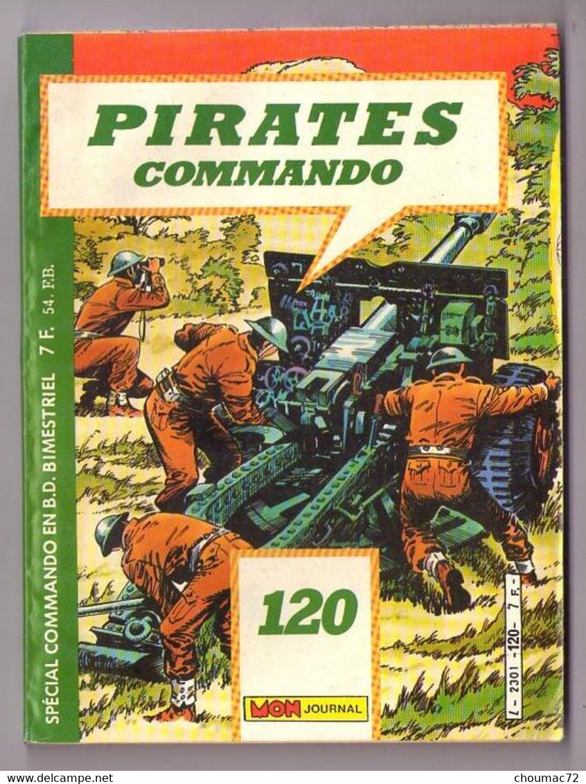 BD Pirates N° 120 Année 1986, Mon Journal - Piraten