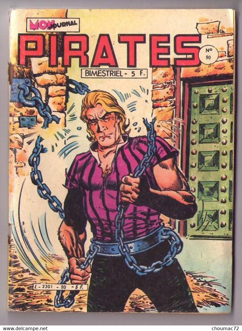 BD Pirates N° 90 Année 1982, Mon Journal - Piraten