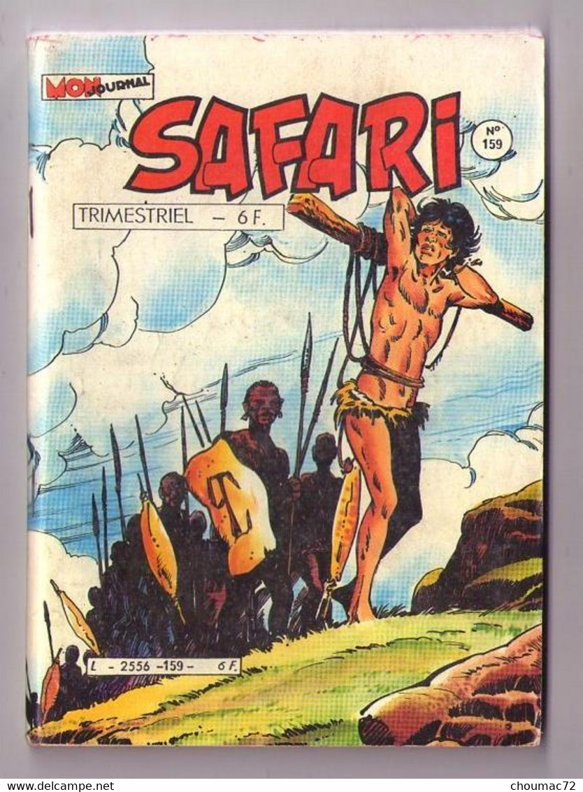 BD Safari N° 159 Année 1985, Mon Journal - Safari