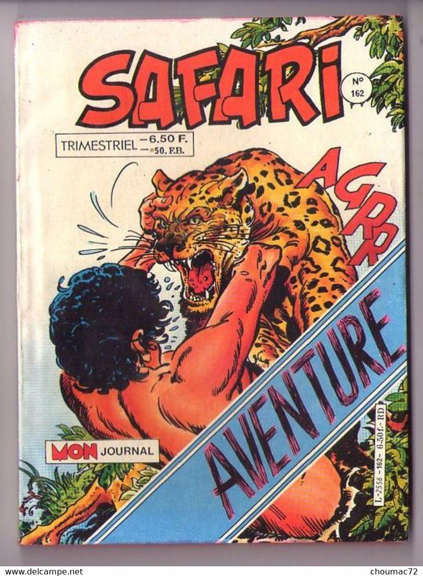 BD Safari N° 162 Année 1985, Mon Journal - Safari