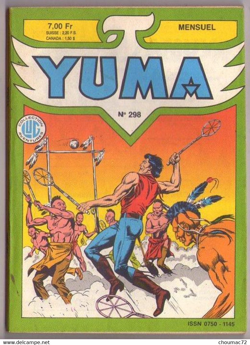 BD Yuma N° 298, 1987, LUG - Yuma