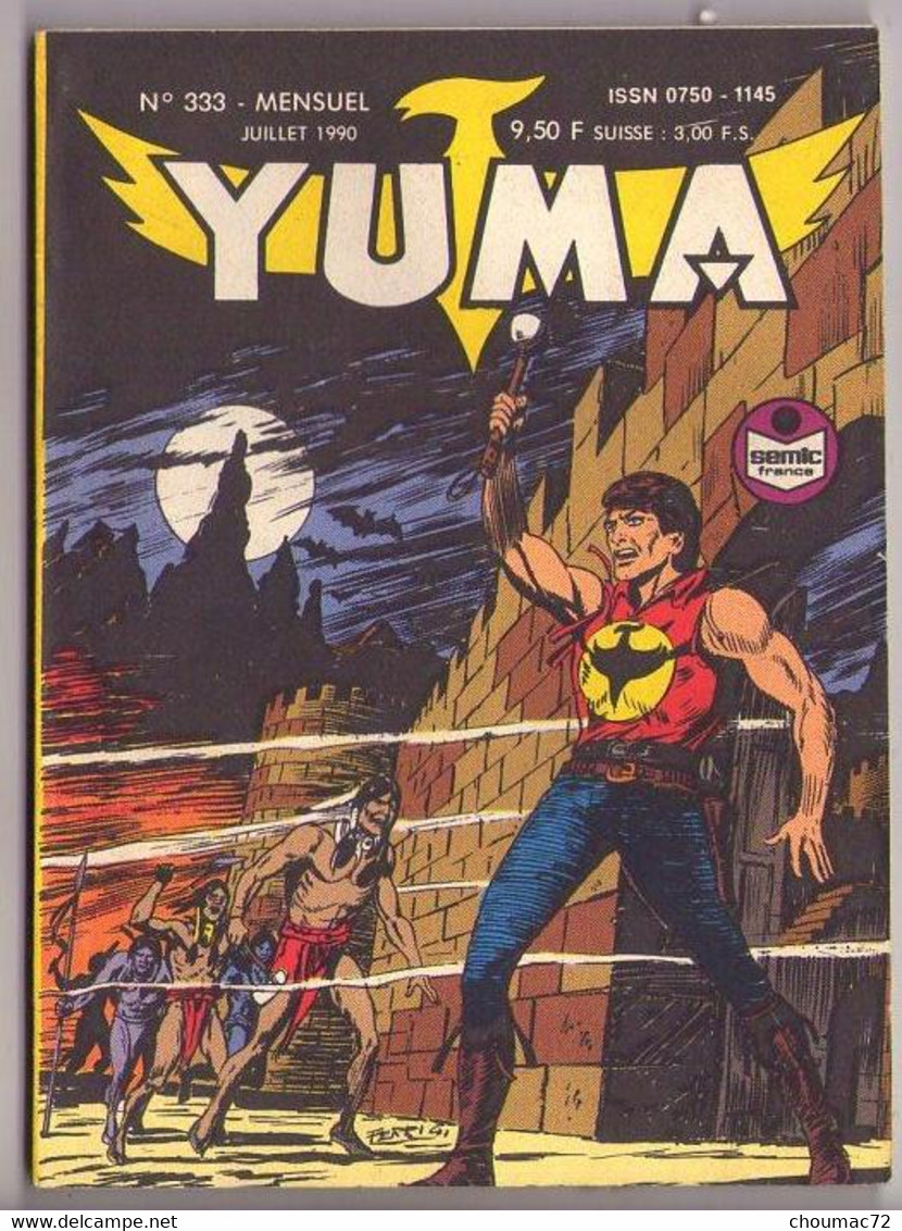 BD Yuma N° 333, 1990, SEMIC - Yuma