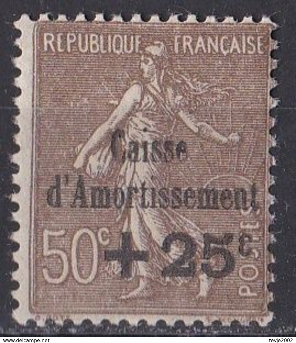 P_ Frankreich 1929 - Mi.Nr. 245 - Postfrisch MNH - 1903-60 Sower - Ligned