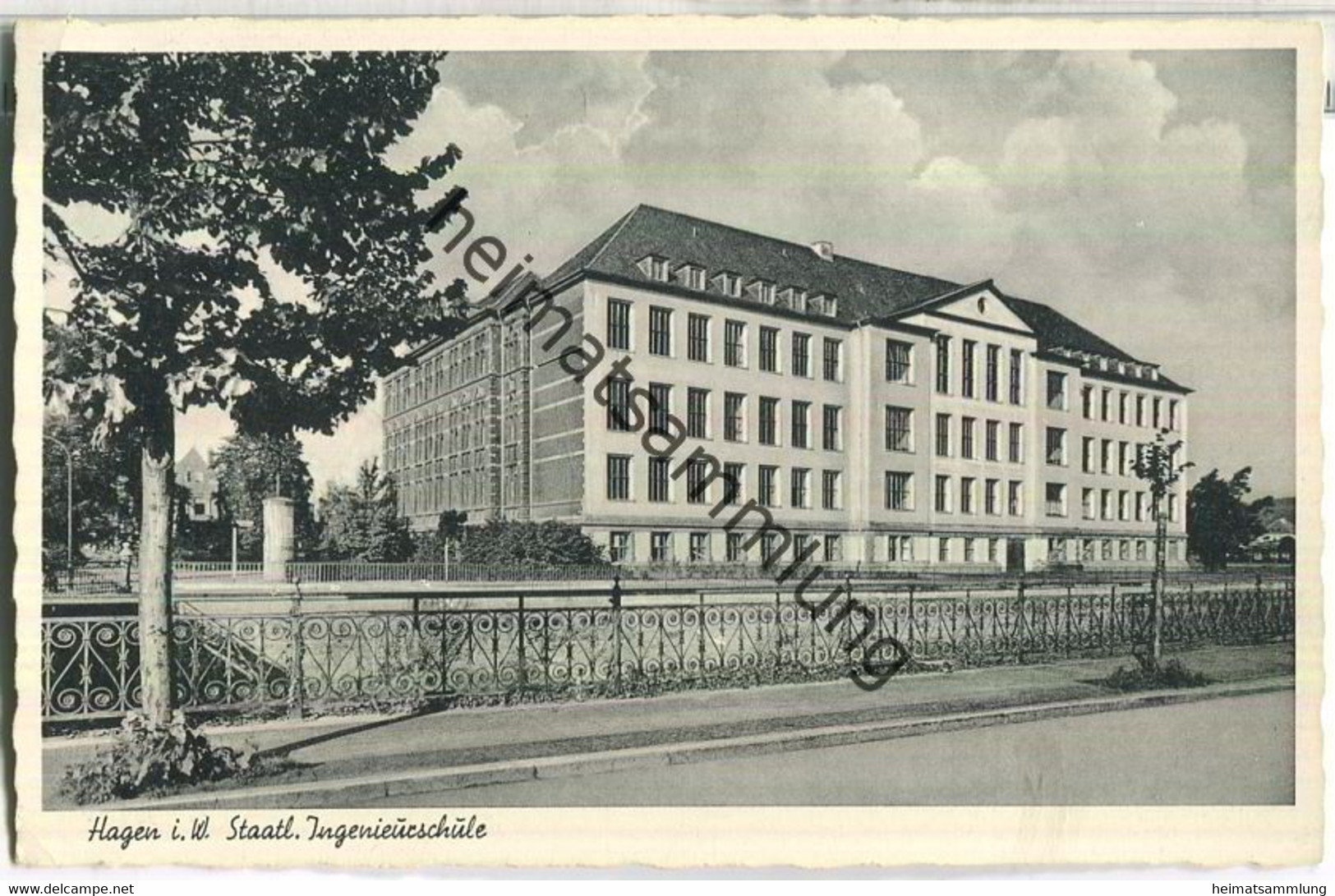 Hagen In Westfalen - Staatliche Ingenieurschule - Verlag Kettling & Krüger Schalksmühle - Halle I. Westf.