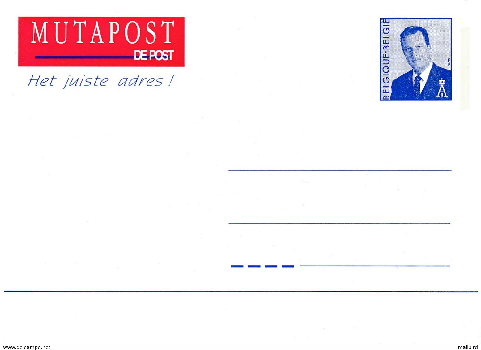 België Adreswijziging - Mutapost De Post - Het Juiste Adres! – NL - Avis Changement Adresse