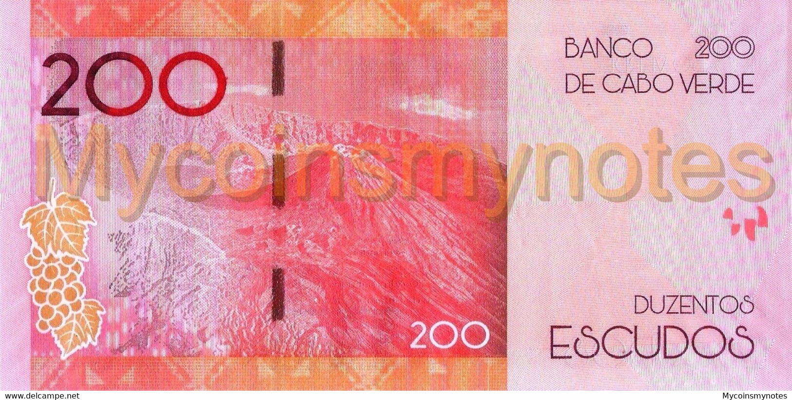 CAPE VERDE 200 Escudos From 2021, P-NEW, Paper, New Siganature, UNC - Capo Verde