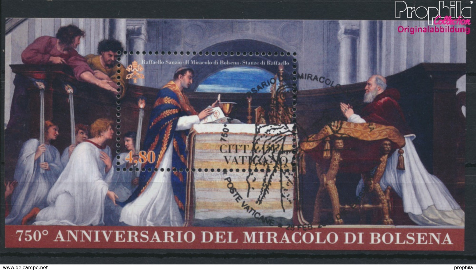 Vatikanstadt Block40 (kompl.Ausg.) Gestempelt 2013 Bolsena (9789154 - Used Stamps