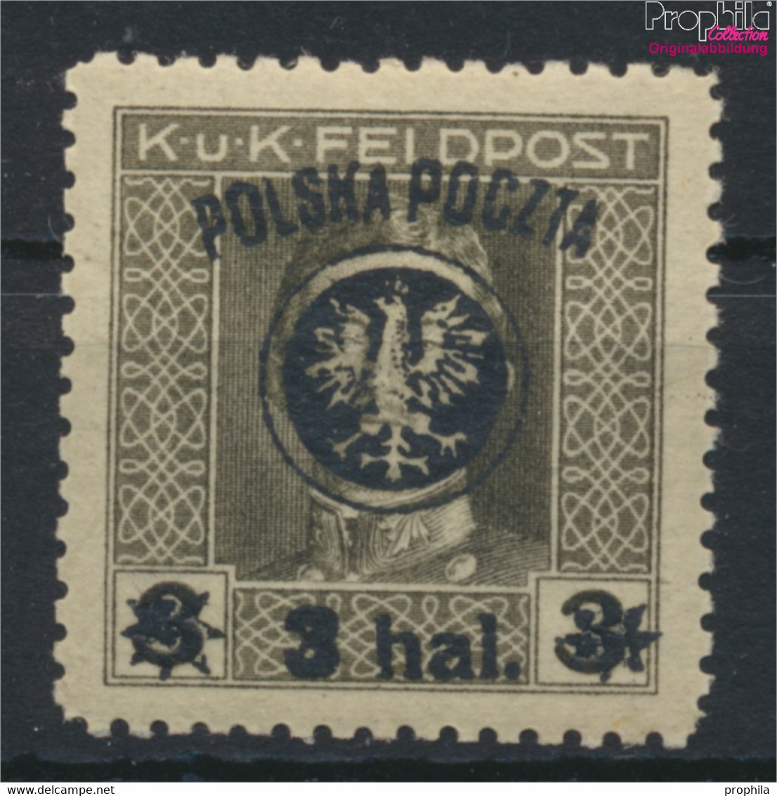 Polen 20B Mit Falz 1918 Feldpost Mit Aufdruck (9804813 - Unused Stamps