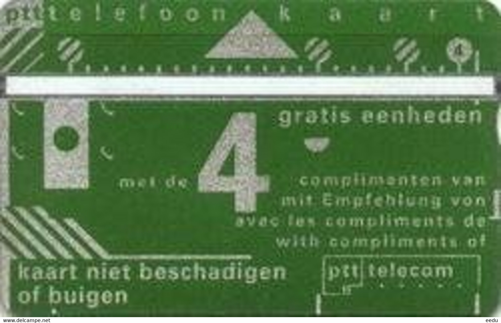 Netherlands Phonecard - Public