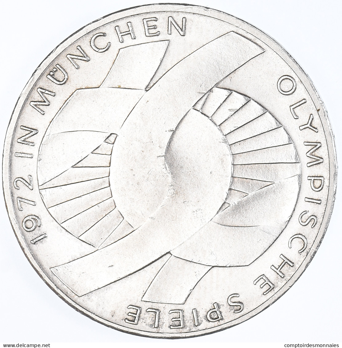 Monnaie, République Fédérale Allemande, 10 Mark, 1972, Munich, SUP, Argent - Commemorations