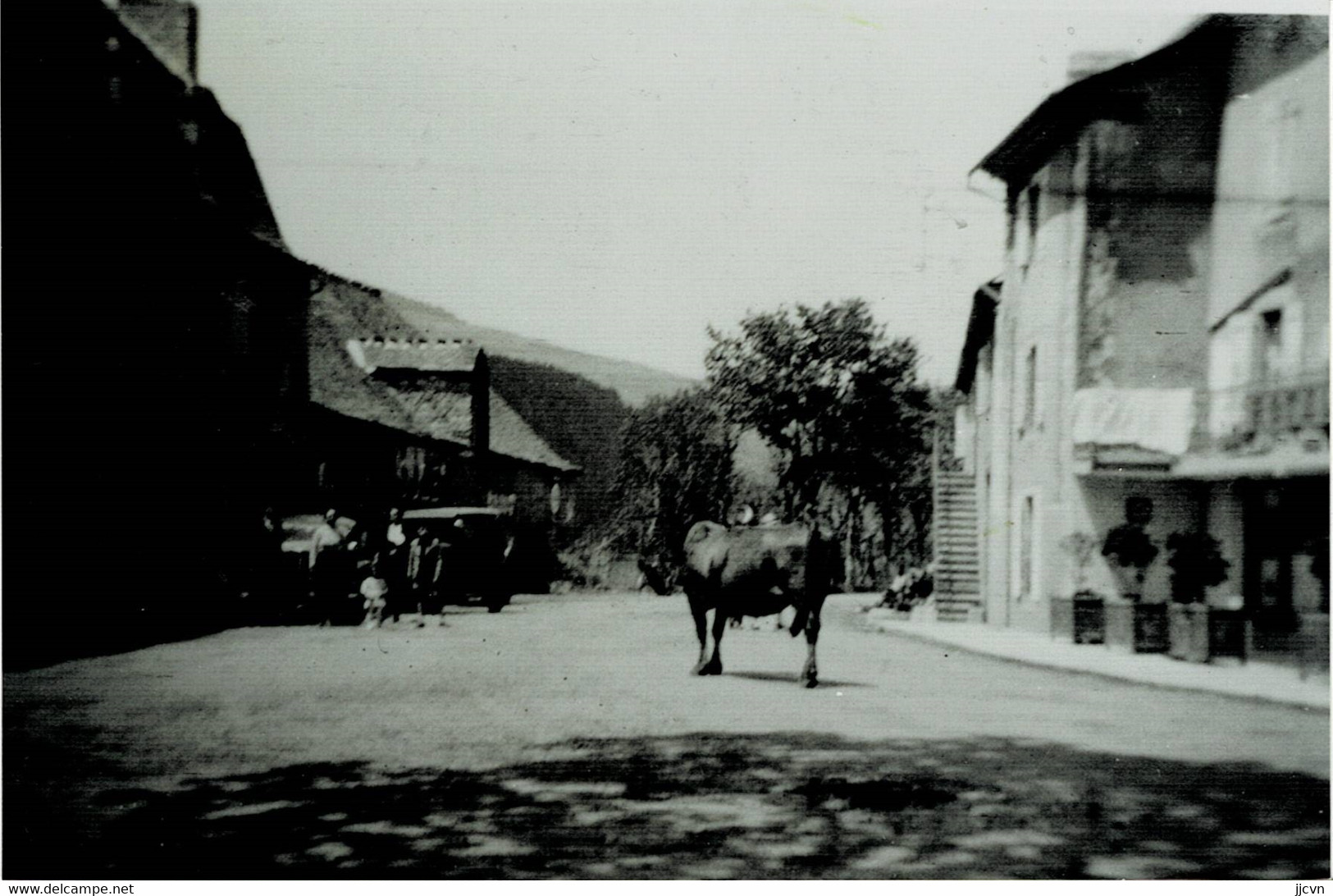 "/"48 - Lozère - Le Bleymard - Hôtel La Remise  - (Photo 15cm X 10cm) - Rare - Le Bleymard