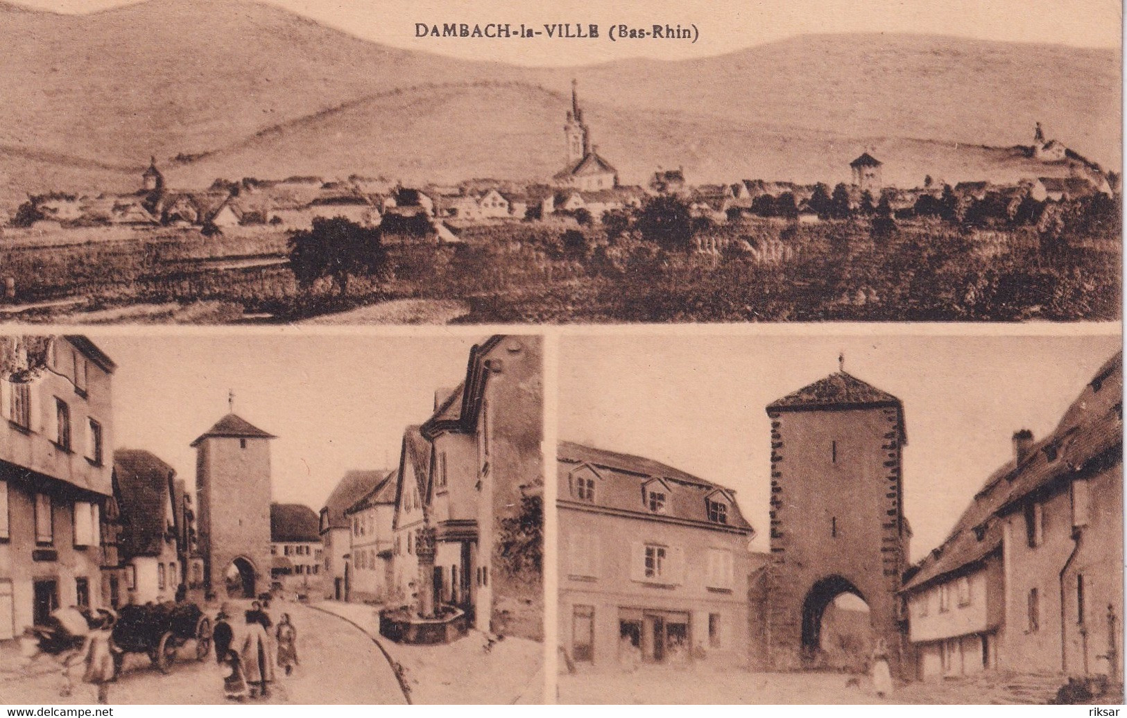 DAMBACH LA VILLE - Dambach-la-ville