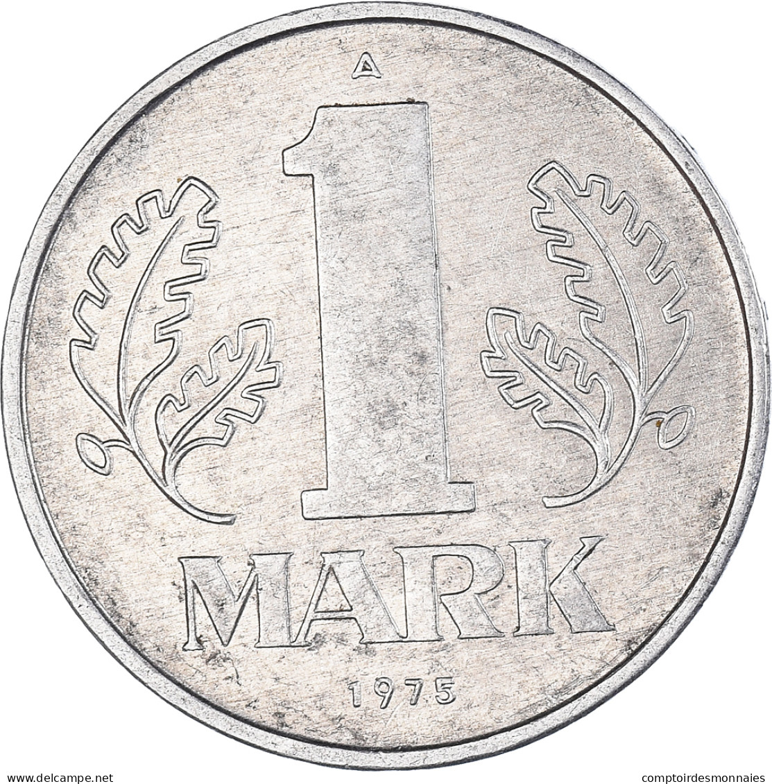 Monnaie, République Démocratique Allemande, Mark, 1975, Berlin, TTB+ - 1 Mark