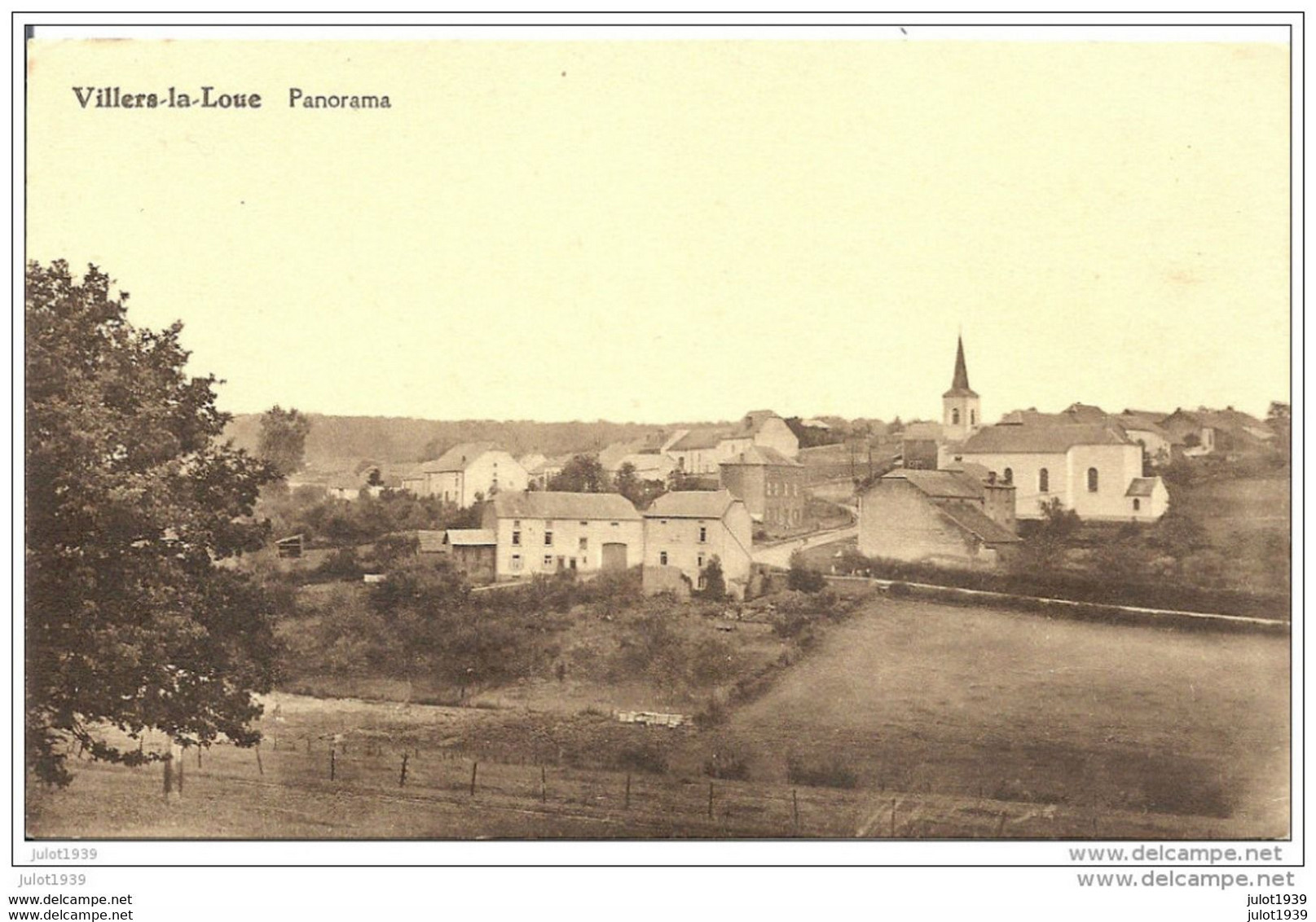 VILLERS - LA - LOUE ..-- Panorama . - Meix-devant-Virton