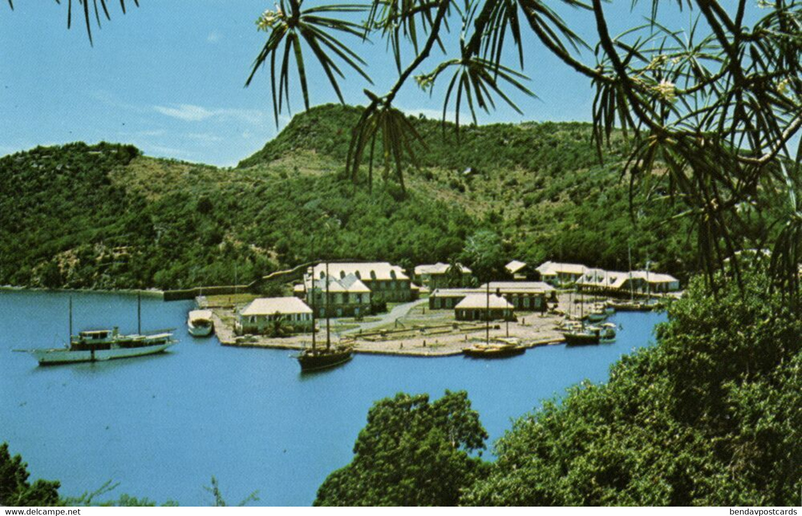 Antigua, B.W.I., Historic Nelson's Dockyard At English Harbour, Postcard - Antigua En Barbuda