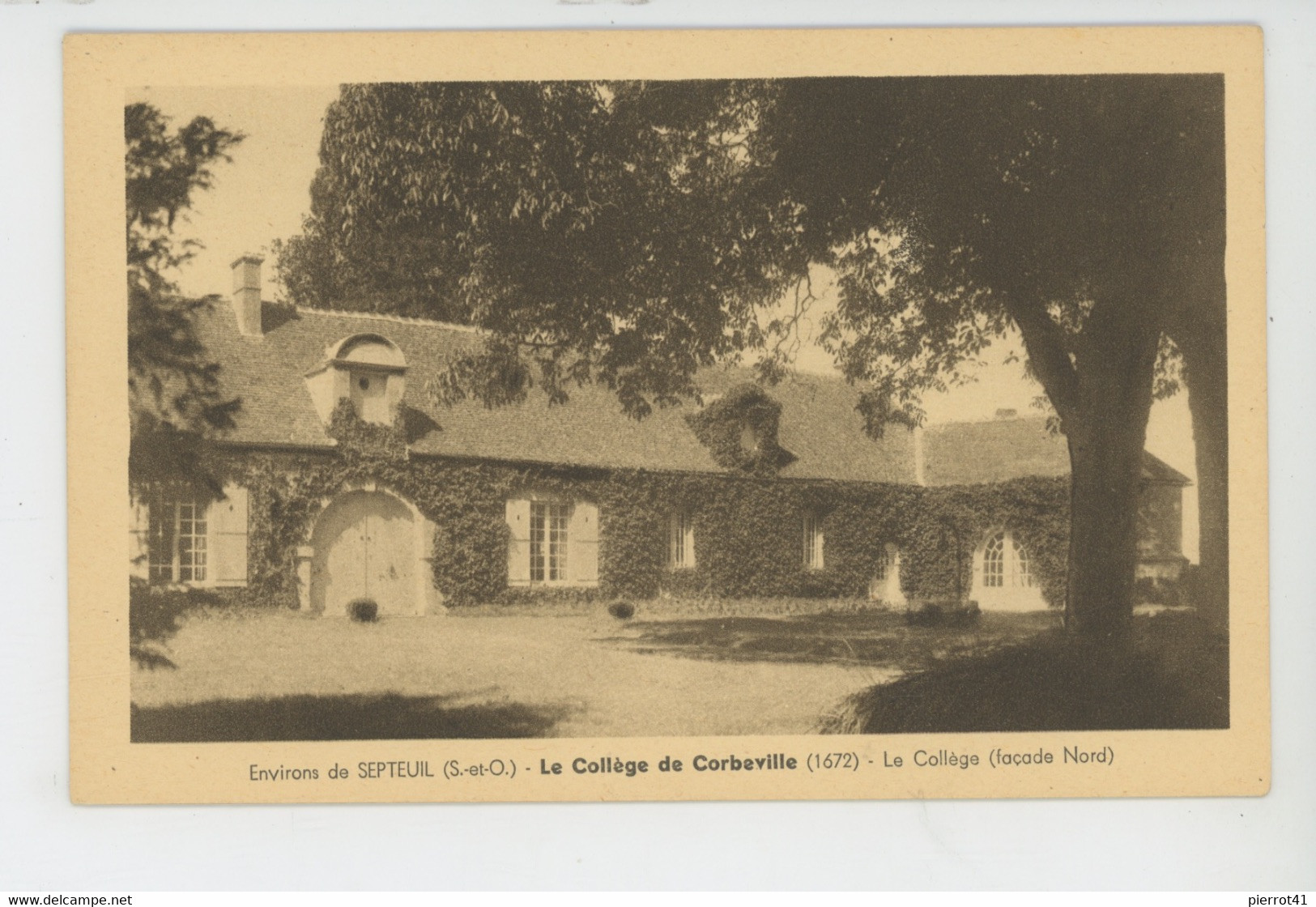 SEPTEUIL (environs) - Le Collège De CORBEVILLE - Le Collège - Septeuil