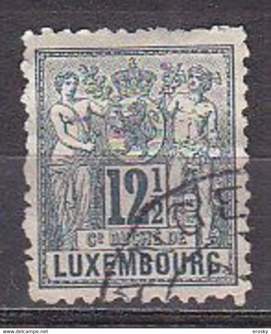 Q2696 - LUXEMBOURG Yv N°52 - 1882 Allégorie