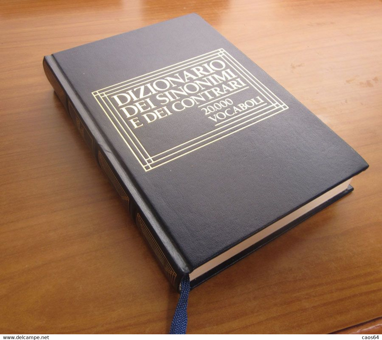 Dizionario Dei Sinonimi E Dei Contrari 20.000 Vocaboli	  Quartu  1987  Cde - Dictionaries