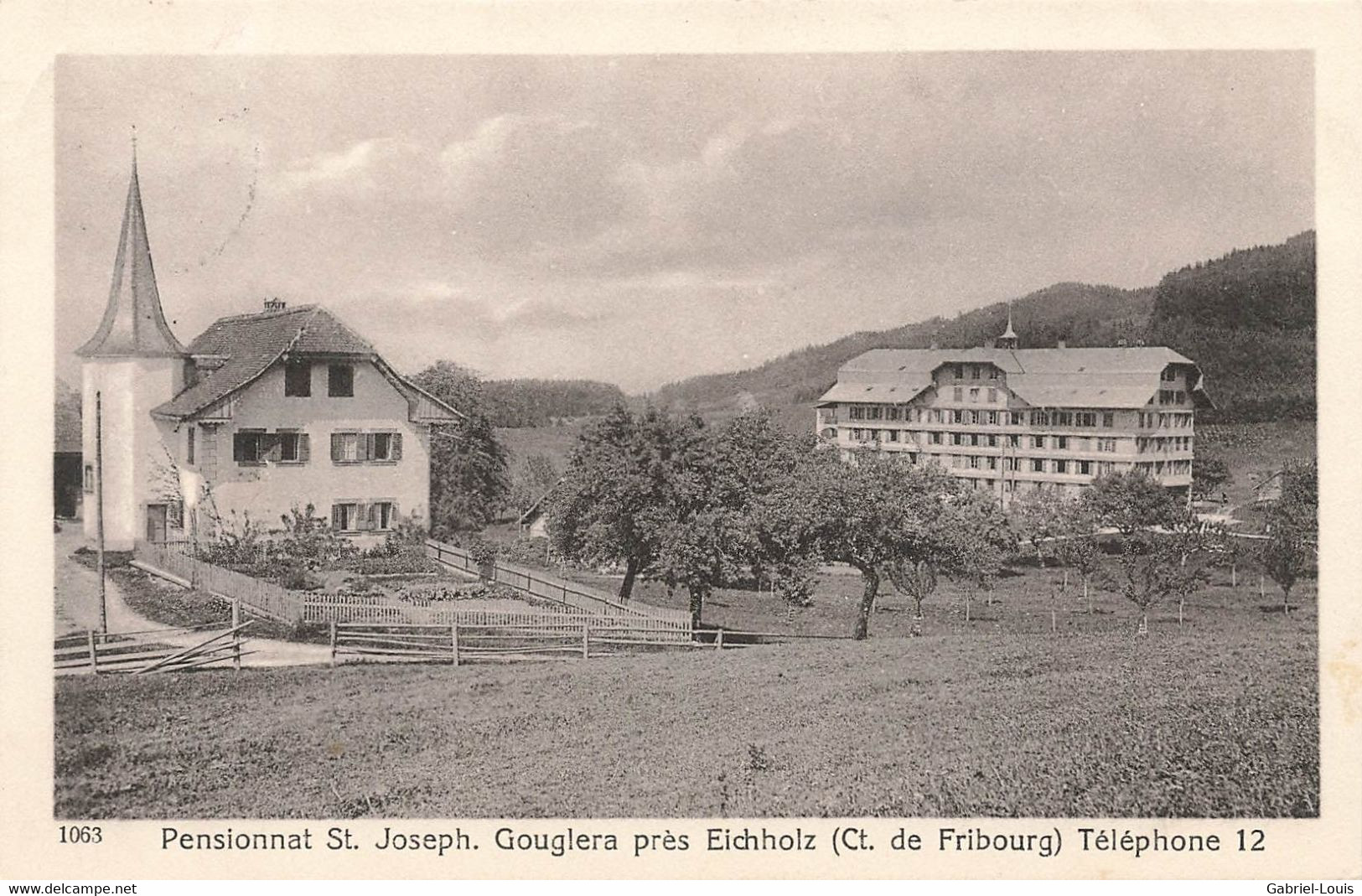 Pensionnat St. Joseph Gouglera Près Eichholz Fribourg Ferme - Fribourg