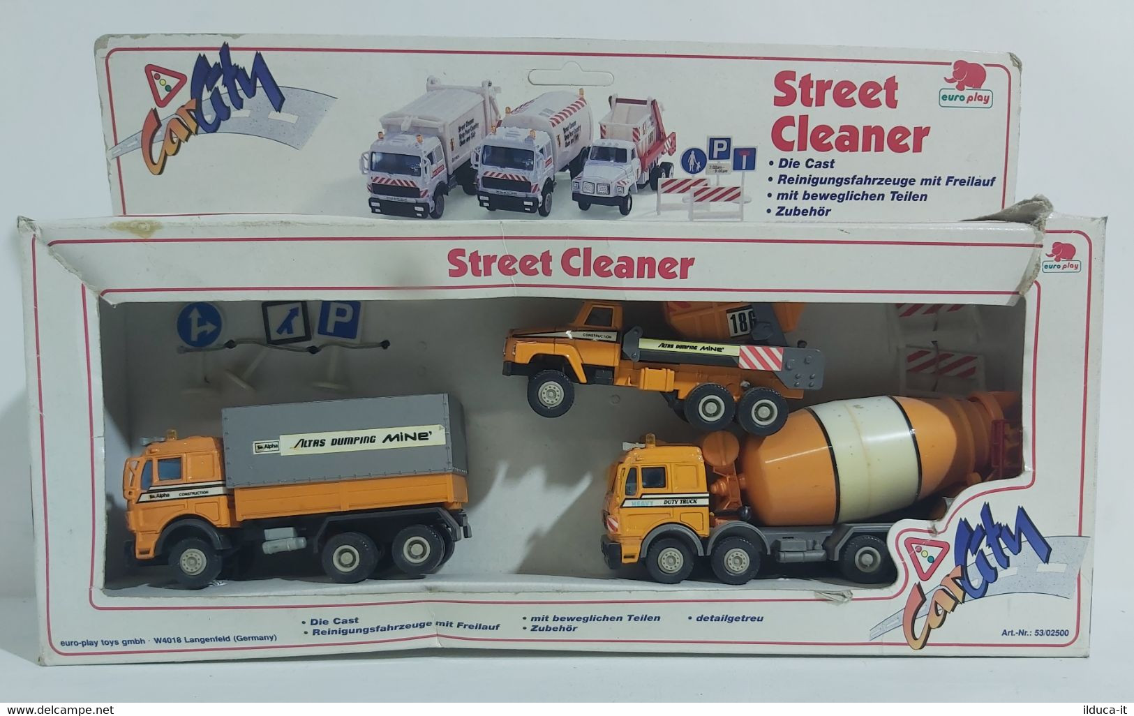 I105761 Europlay 1/72 - Street Cleaner - Manutenzione Stradale - Cod. 53/02500 - Echelle 1:72